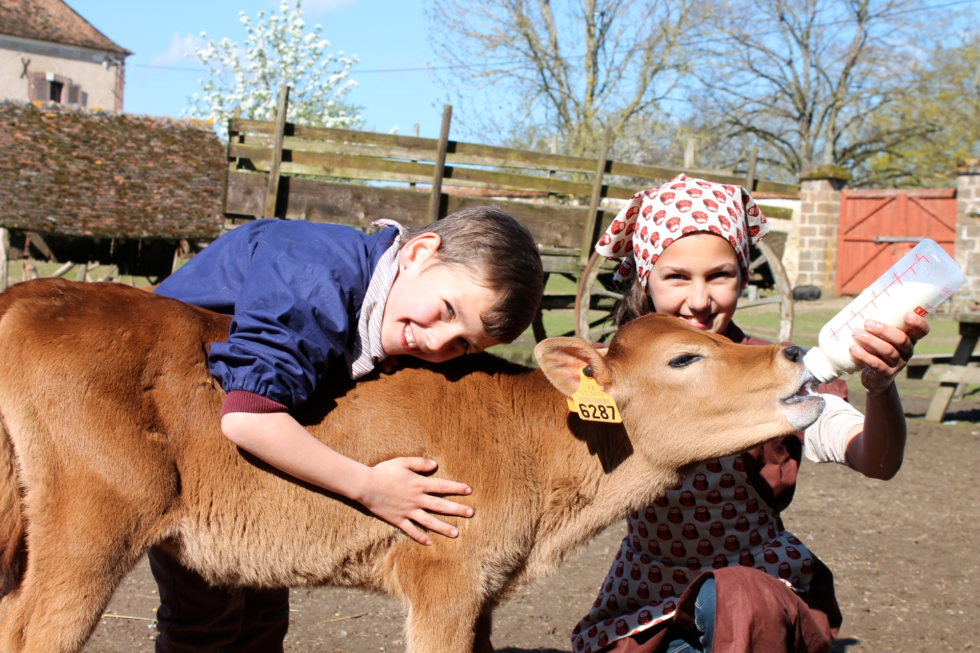 Ferme pédagogique - La Rofinière pour les enfants