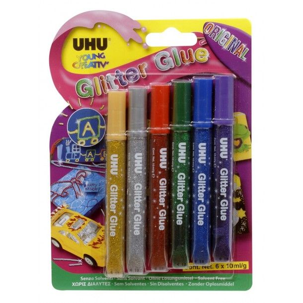 Colle UHU Glitter Glue