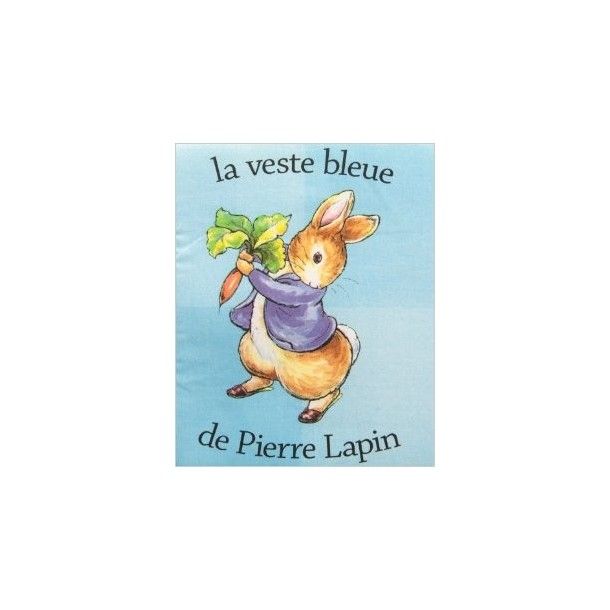 Livre tissu Pierre Lapin