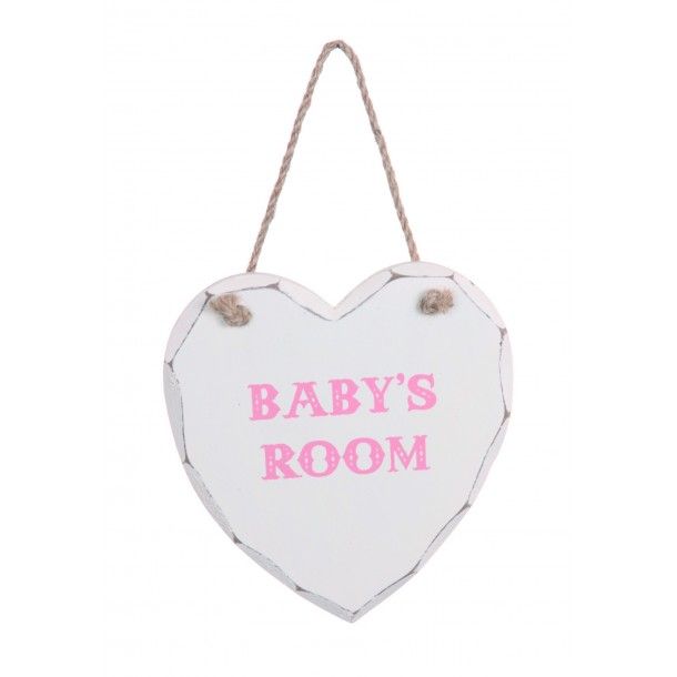 Panneau en bois "Baby's room"