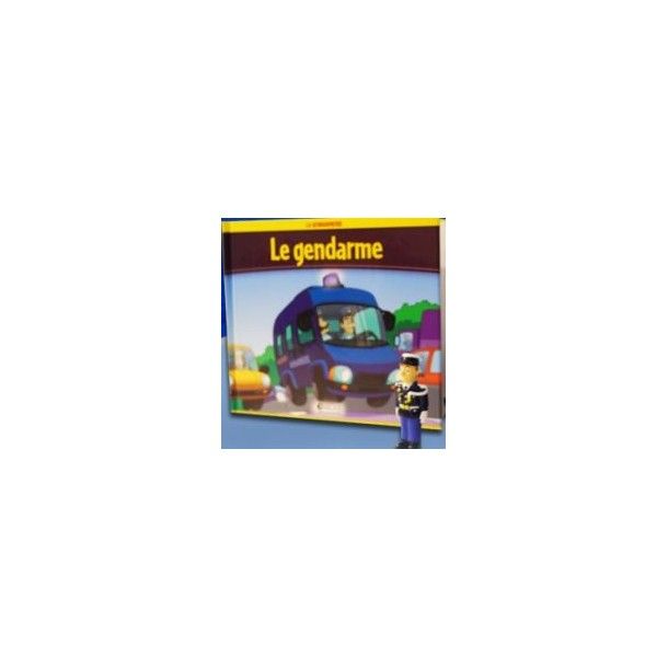 Voiture de gendarme et figurine