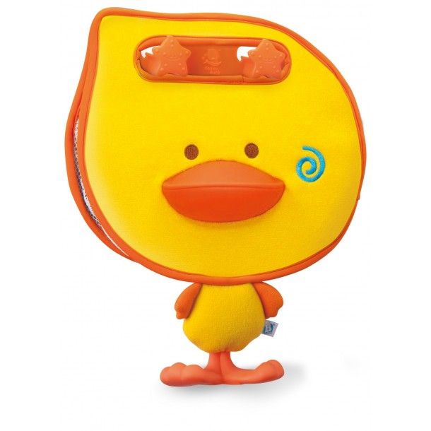 Canard de rangement pour le bain