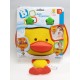 Canard de rangement pour le bain