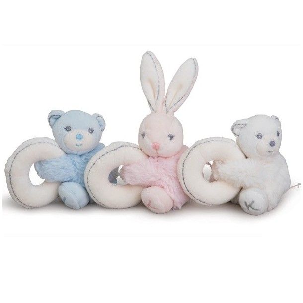 Kaloo - Peluche Boule d'Amour, Ourson Vert - Charlotte et Charlie