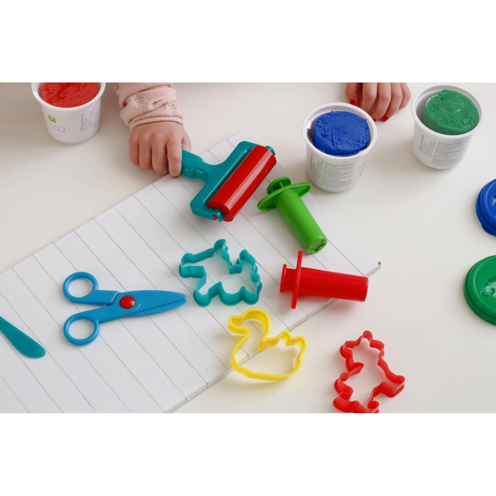 Ensemble d'outils de pâte pour Enfants - Ensemble d'outils de pâte