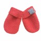 Moufles de naissance anti griffures