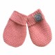 Moufles de naissance anti griffures