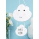 Accroche porte motif nuage