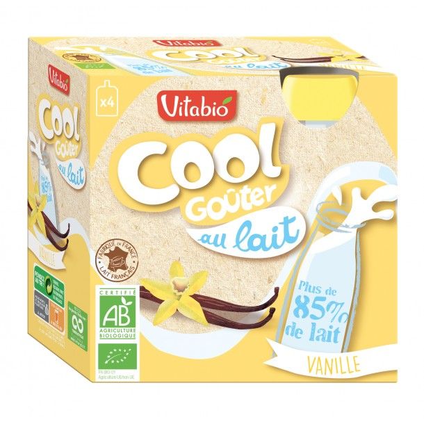 Gourde Cool Goûter - Vanille