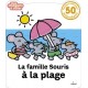 La famille souris à la plage