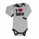 Accessoire bébé - I ♥ Dad