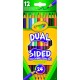 Crayons de couleur dual sided