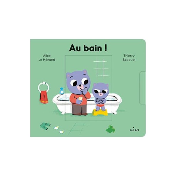 Au bain - Les Minousses