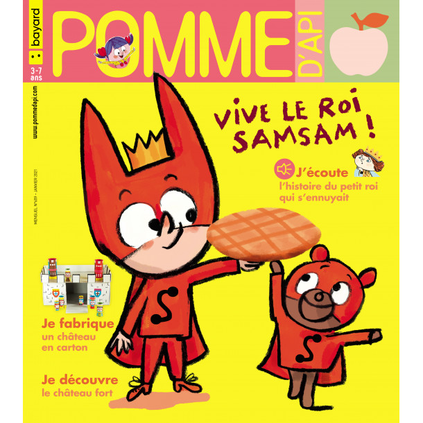 Pomme d'Api : Abonnement magazine enfant de 3 à 7 ans