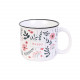 Mug fleuri