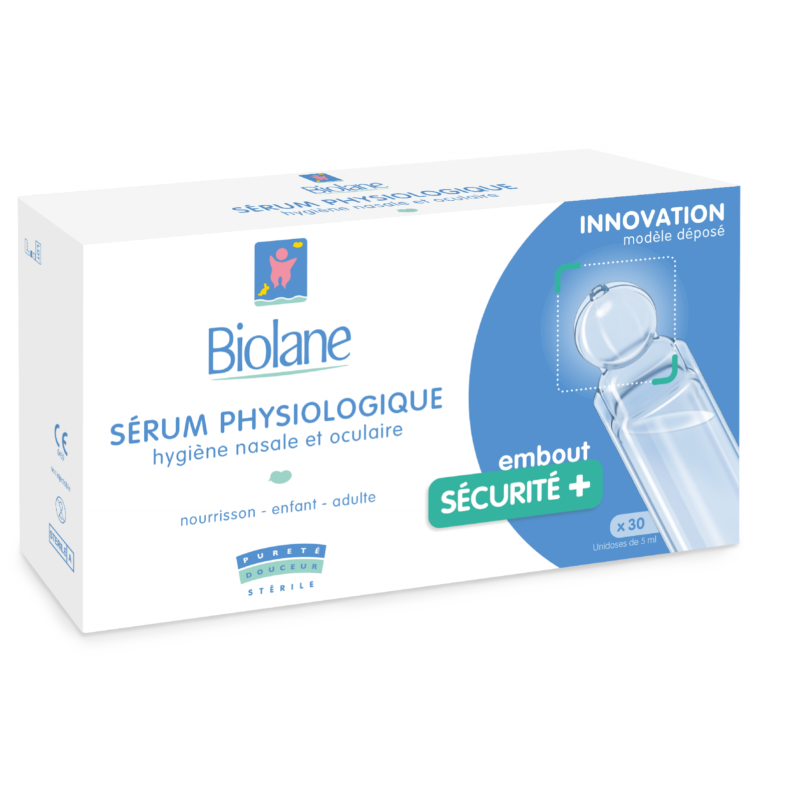 PHY BÉBÉ sérum physiologique 45*5ml - Citymall