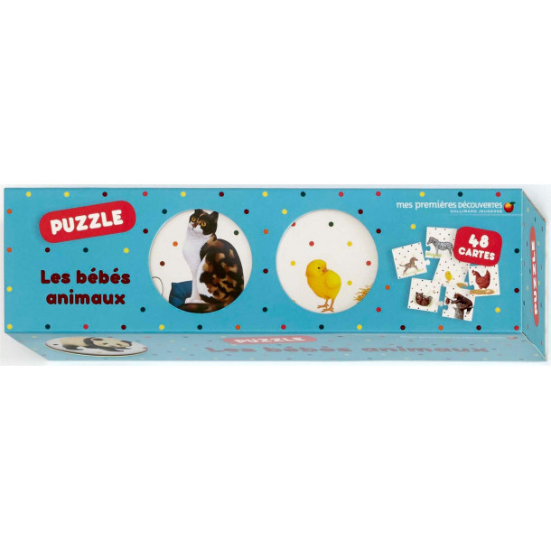 Puzzle "Les bébés animaux"