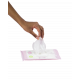 Lingettes intimes au musc blanc