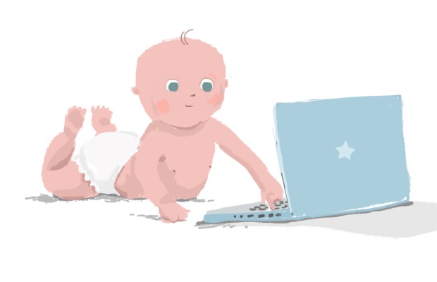 télétravail avec bébé