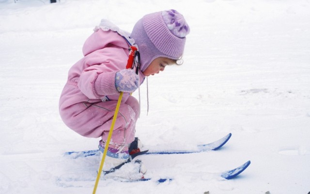 Partir au ski avec bébé